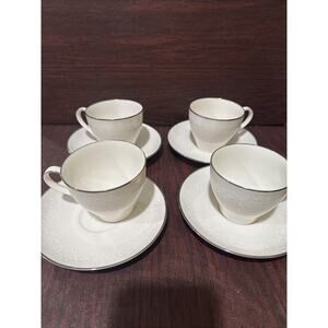 Noritake, Lorelei, Set of 4 cups and saucers, Japan